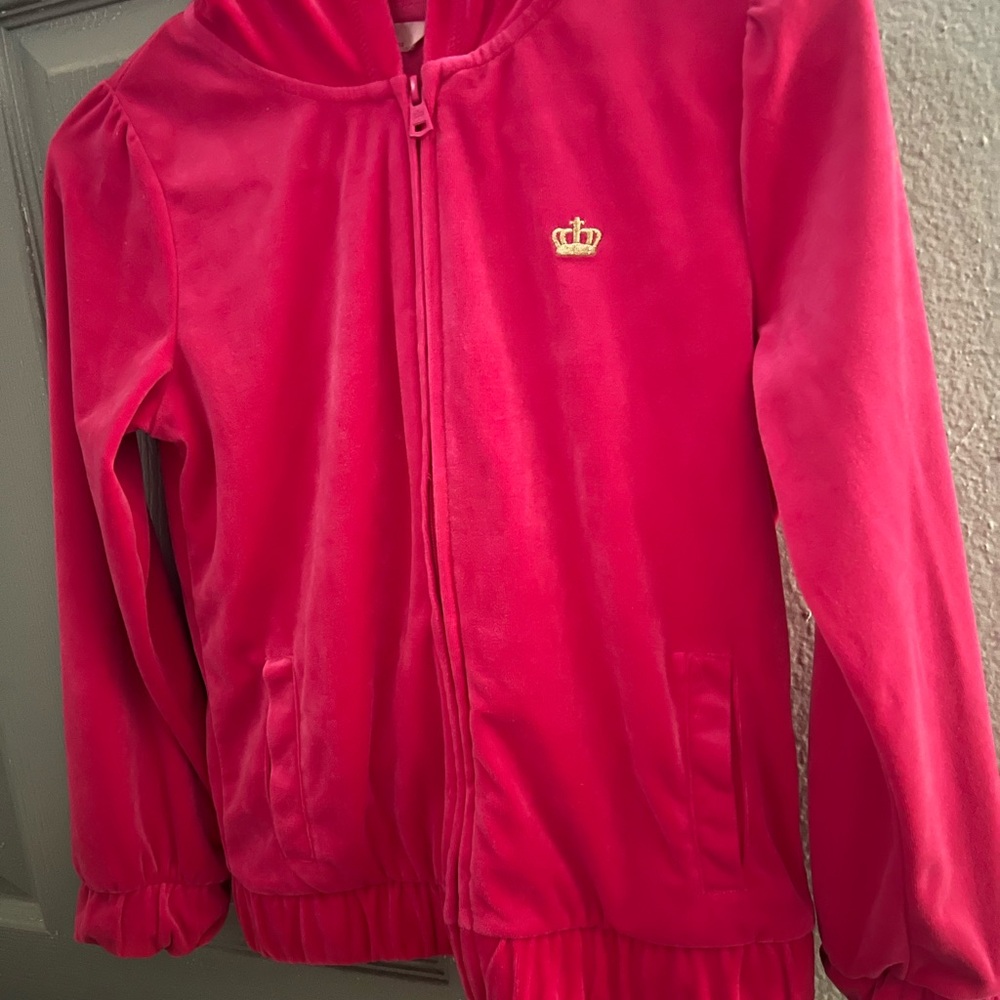 Juicy Couture Pink Velour Hoodie